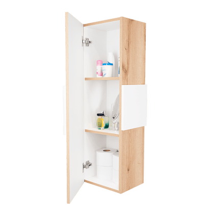 Gabinete De Baño Orvani Blanco Y Duna