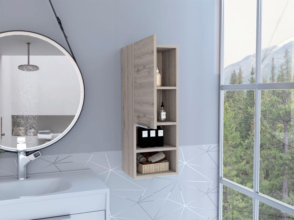 Gabinete De Baño Kyrani Ceniza