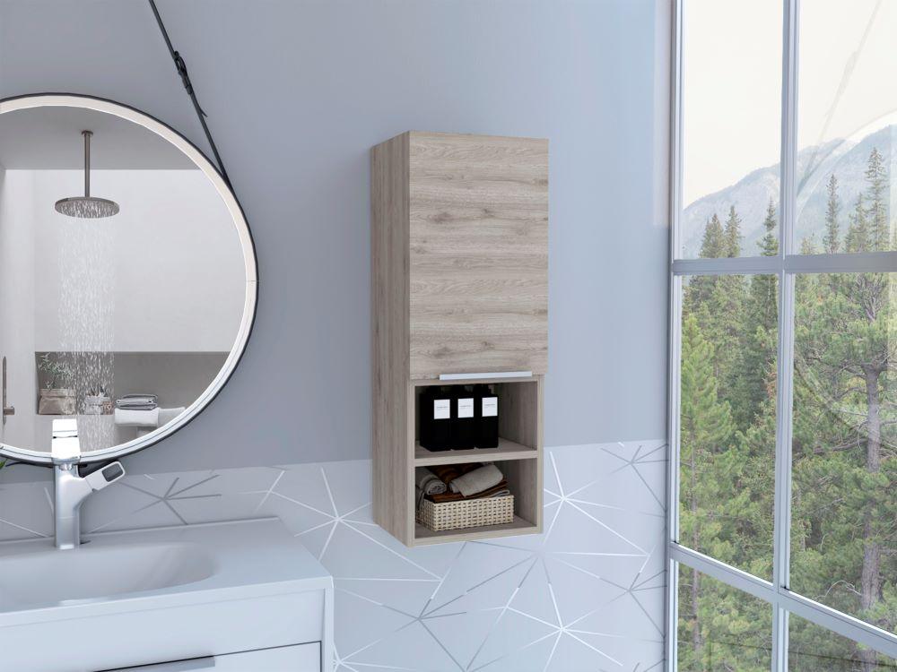 Gabinete De Baño Kyrani Ceniza