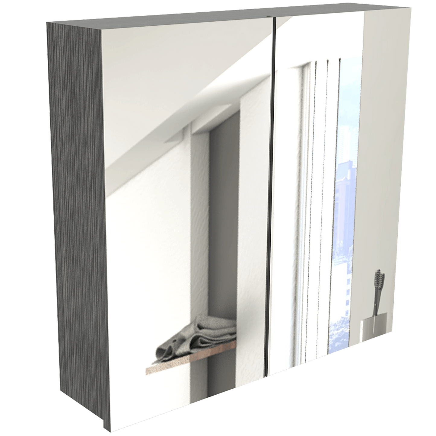 Gabinete De Baño Therya Gris
