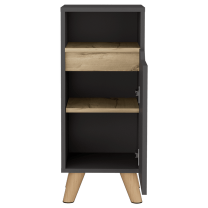 Gabinete De Baño Jerali Plomo Y Duna