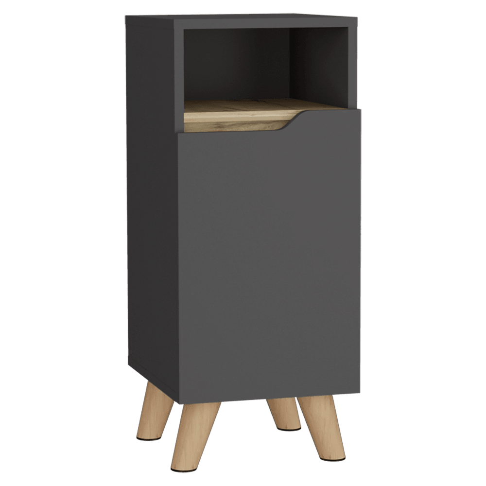 Gabinete De Baño Jerali Plomo Y Duna