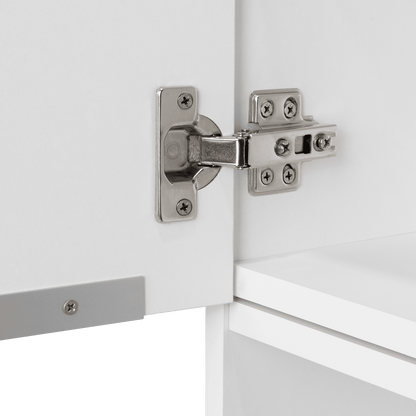Mueble Auxiliar De Baño Lucoa Blanco