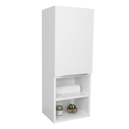 Mueble Auxiliar De Baño Lucoa Blanco