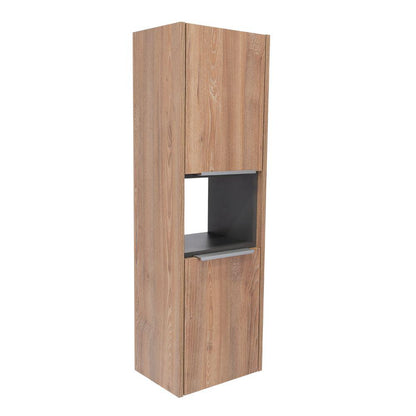 Gabinete De Baño Otoko Miel Y Plata Oscuro