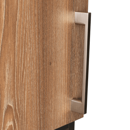Mueble Auxiliar De Baño Norvia  Miel Y Plomo