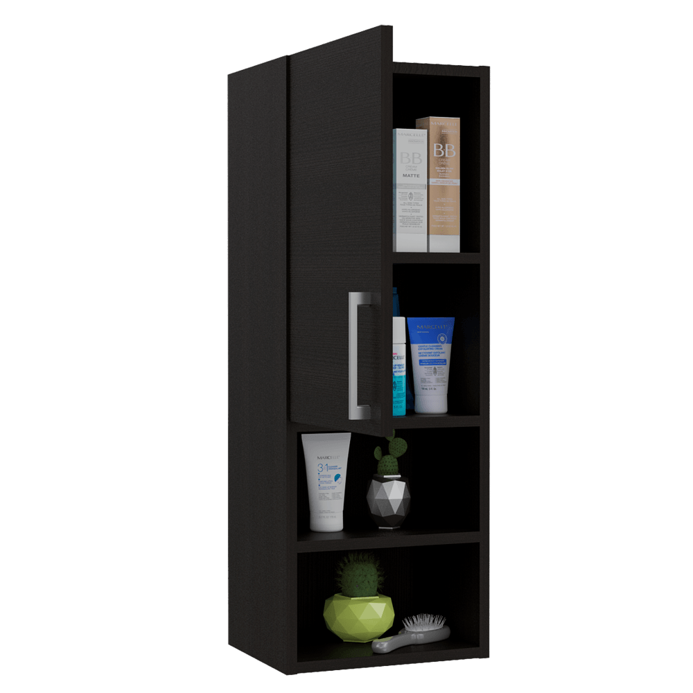 Mueble Auxiliar De Baño Varona  Wengue
