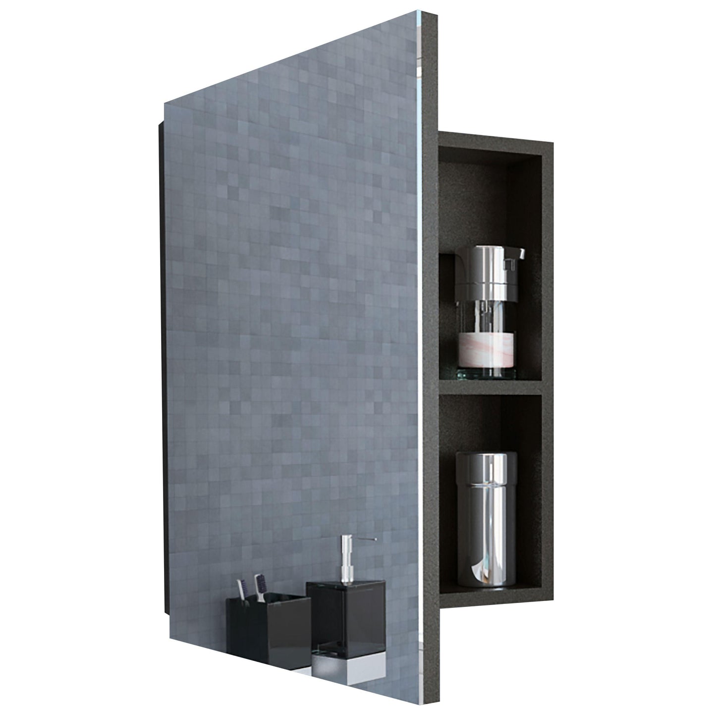 Gabinete De Baño Silca Wengue