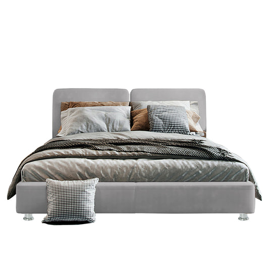 Cama Queen Gabor  Gris Perla