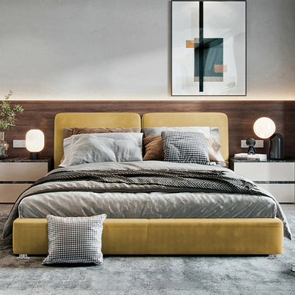 Cama Semidoble Gabor  Mostaza