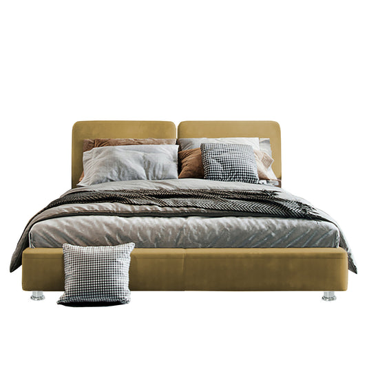 Cama King Gabor  Mostaza