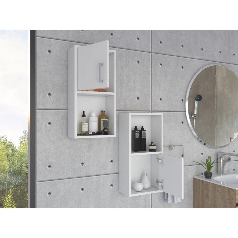 Muebles  Auxiliar Kaleza  Blanco