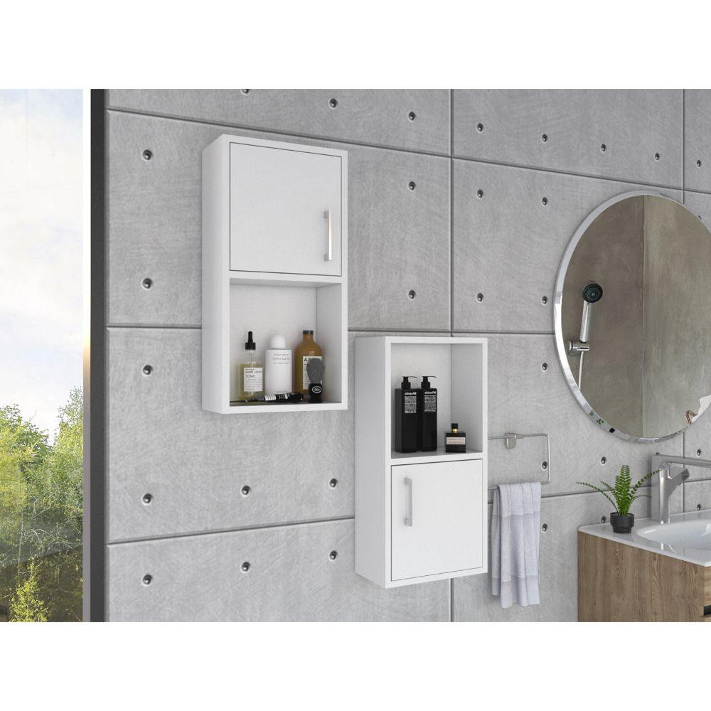 Muebles  Auxiliar Kaleza  Blanco