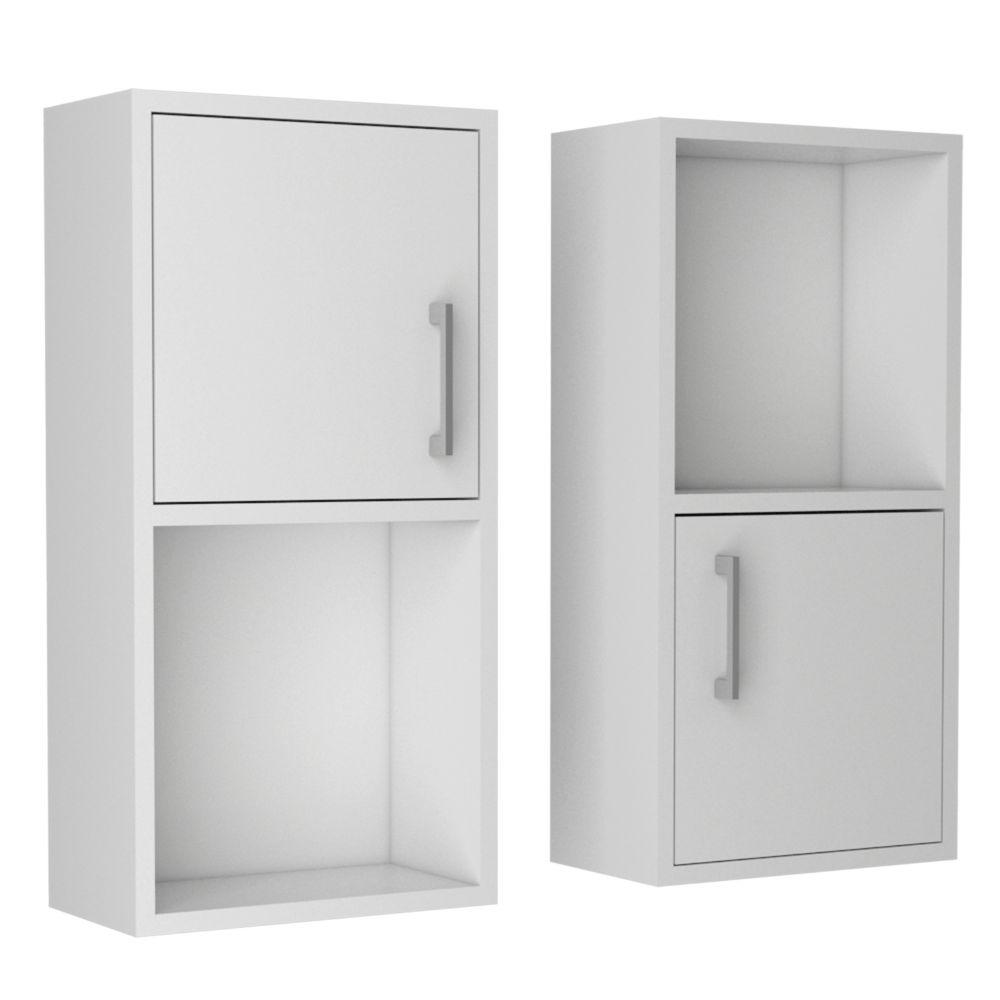 Muebles  Auxiliar Kaleza  Blanco