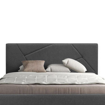 Espaldar de Cama King Hampton  gris plomo