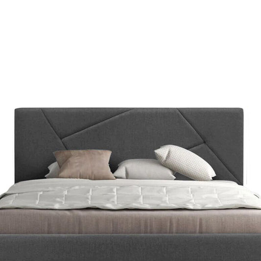 Espaldar de Cama King Hampton  gris plomo