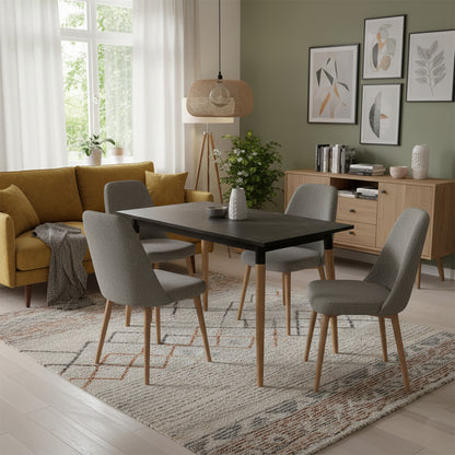 Mesa de Comedor Haby negro