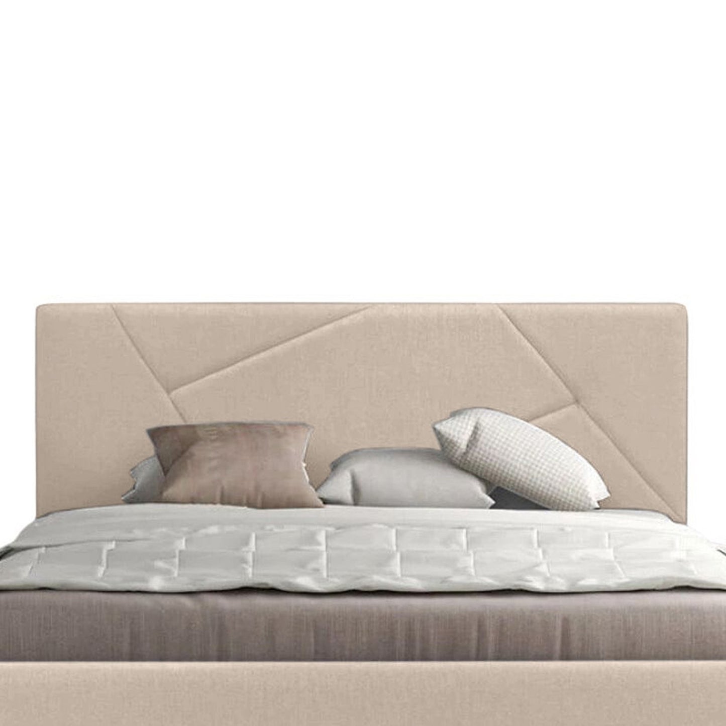 Espaldar de Cama SemiDoble Hampton  beige