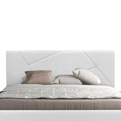Espaldar de Cama Sencillo Hampton  blanco