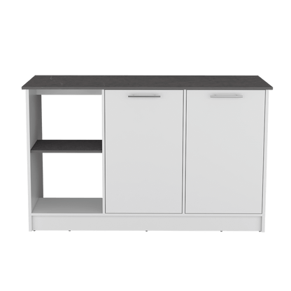 Isla De Cocina Halira  Blanco Onix