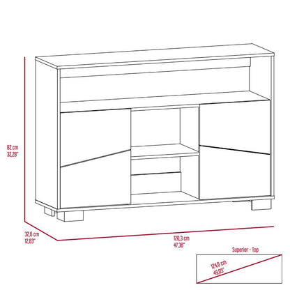 Mueble Bife Lutrux Miel Habano