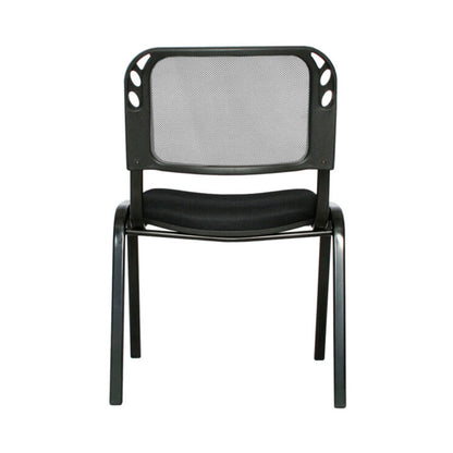 Silla Interlocutora Isosceles Malla Prana  gris