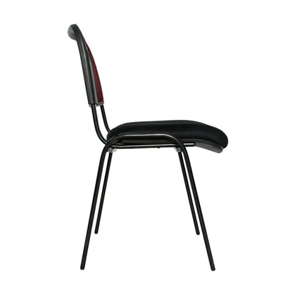 Silla Interlocutora Isosceles Malla Prana  rojo