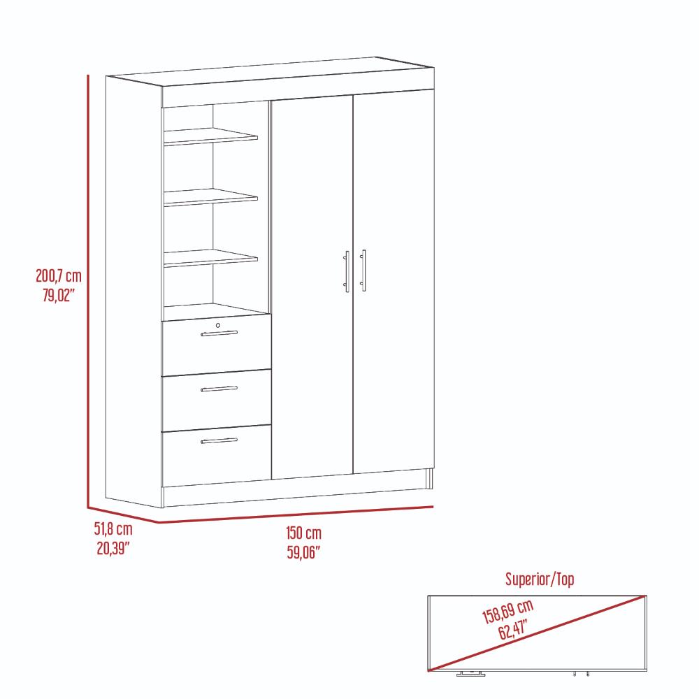 Closet Zarvia Caoba