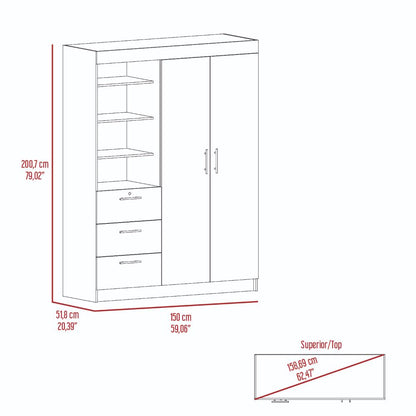 Closet Zarvia Caoba