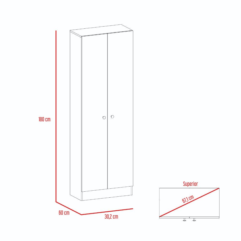 Closet 2 Pesil Home Multiusos  Duna Y Blanco