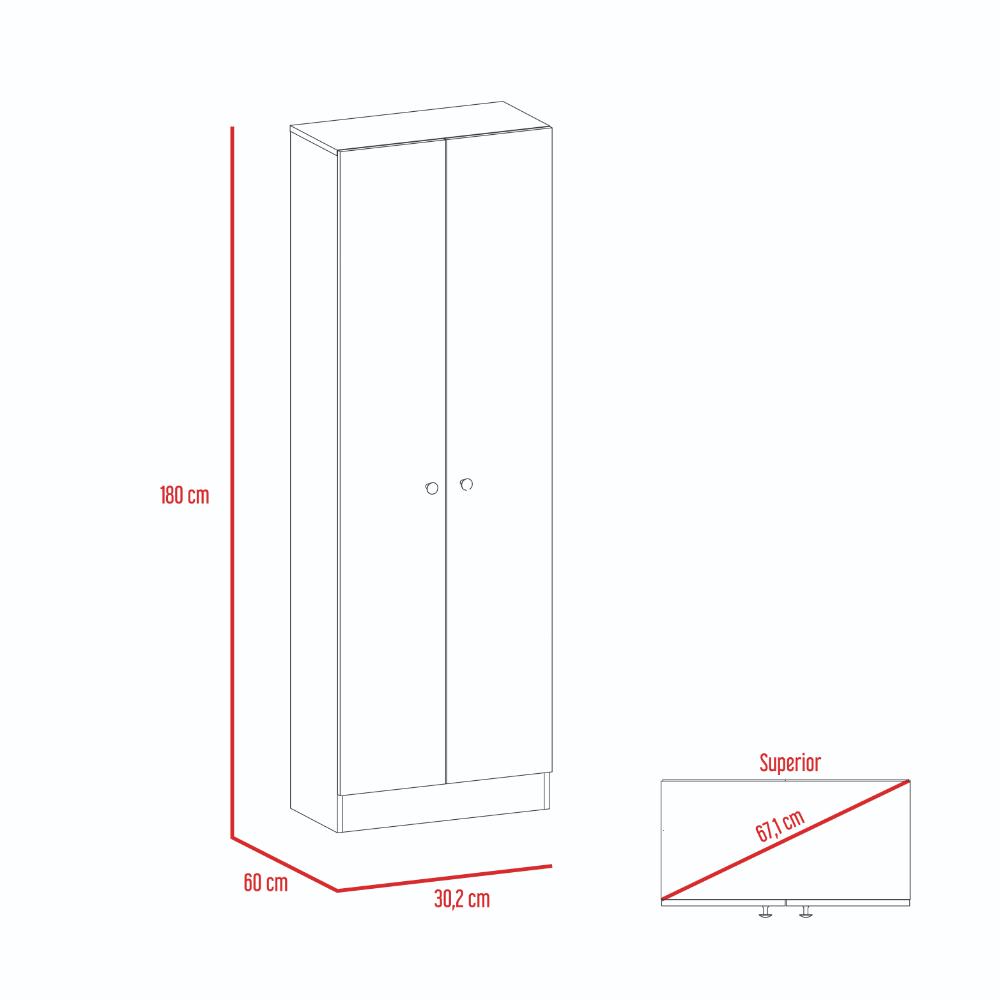 Closet 2 Pesil Home Multiusos  Wengue
