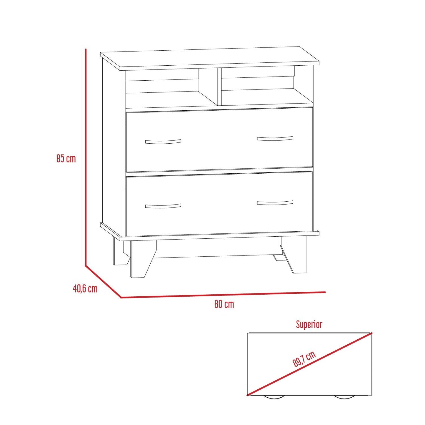 Organizador Vitroz Cobre