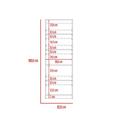 Estante Valuma E3 (1C) Blanco Mqz 180,6X62
