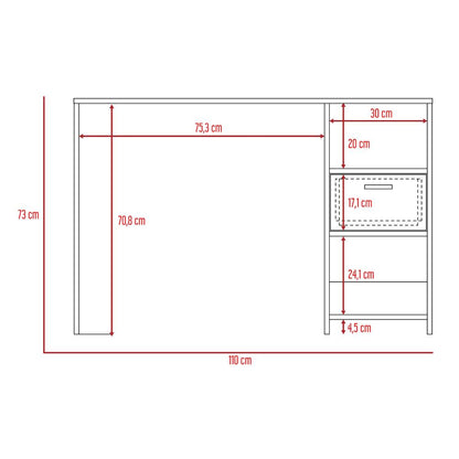 Escritorio Office Blumme 12  Rovere