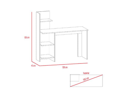 Escritorio 120 Firana (1C) Rovere+Bl 120X