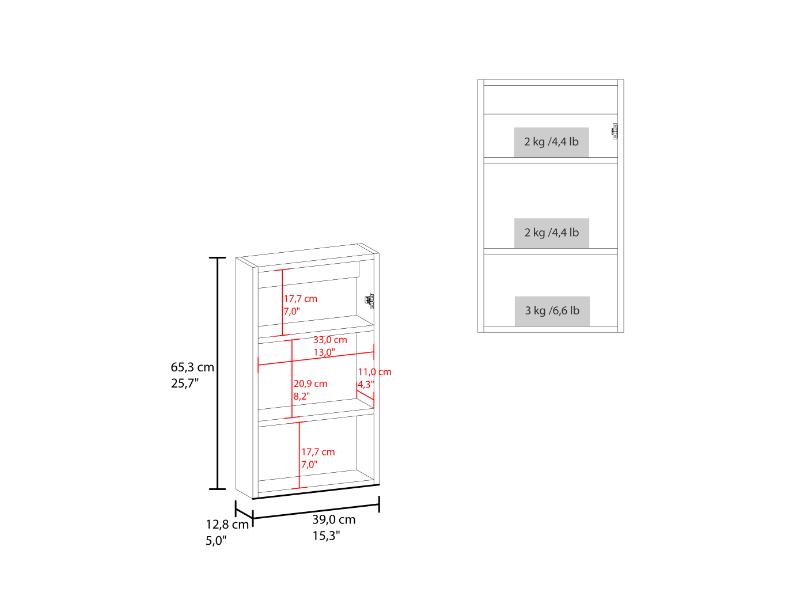 Gabinete De Baño Sionel Wengue