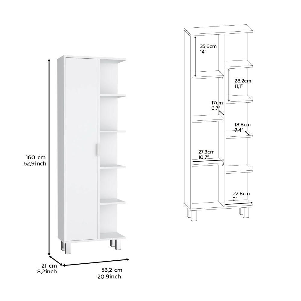 Mueble Auxiliar De Baño Cronie Blanco
