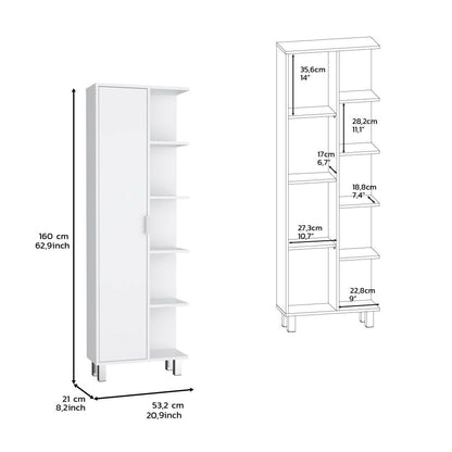 Mueble Auxiliar De Baño Cronie Blanco