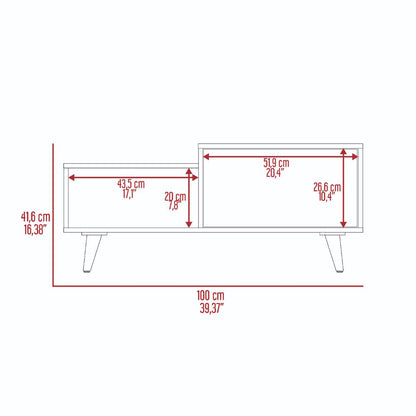Mesa De Centro Konrad 100  Duna Taupe