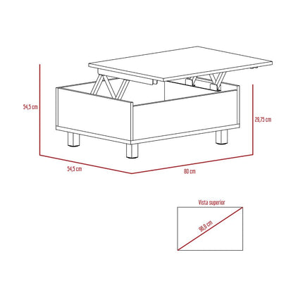 Mesa De Centro Yuniva Wengue