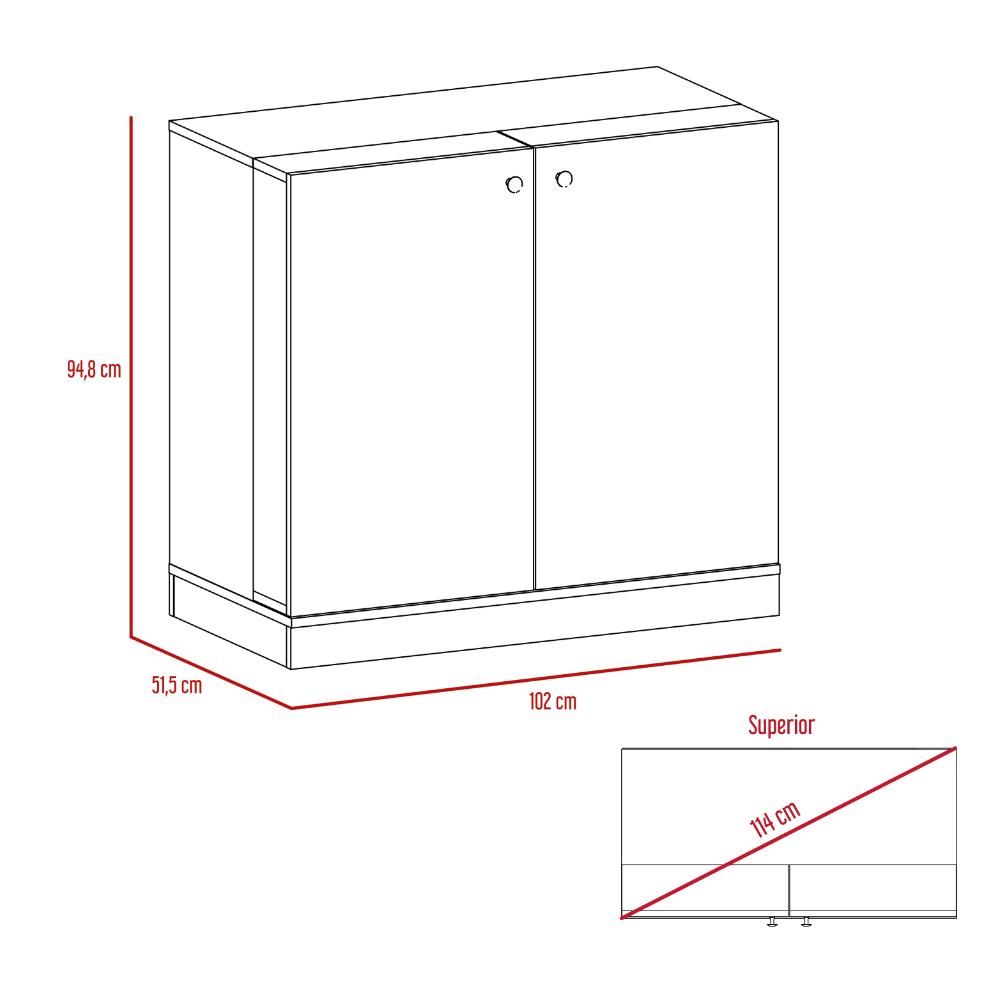 Mueble Bar Suntrys  Caramelo