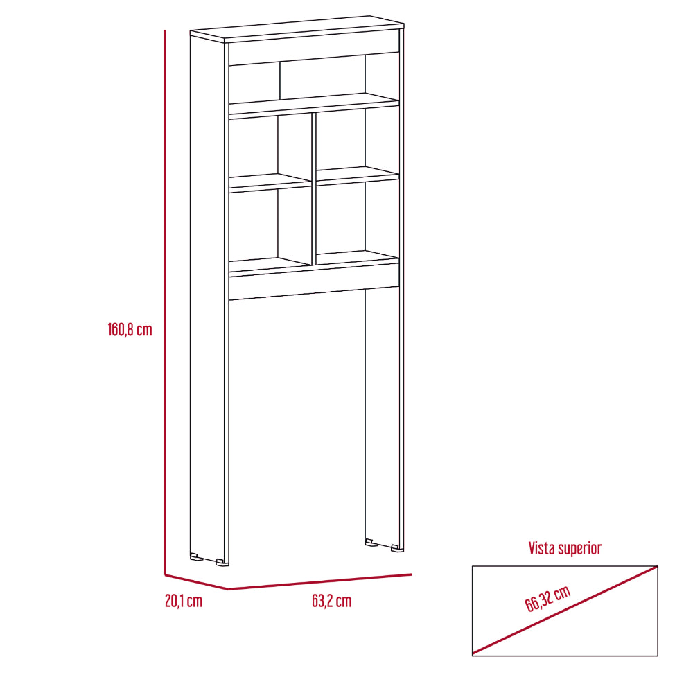 Gabinete De Baño Duo Jilmeza Blanco