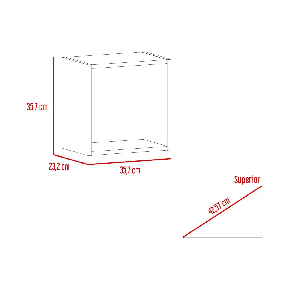 Cubo Repisa Vethe (1C) Toquilla 35,7X35,