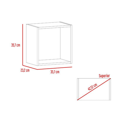 Cubo Repisa Vethe (1C) Toquilla 35,7X35,