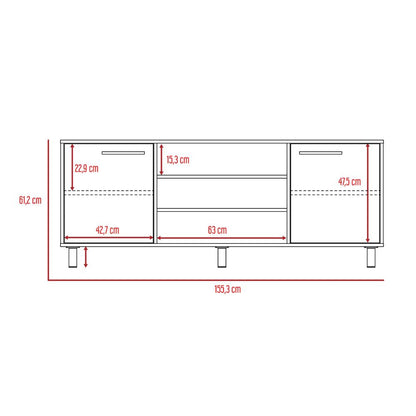 Rack Para Tv 65'' 155 Okria  Wengue + Miel