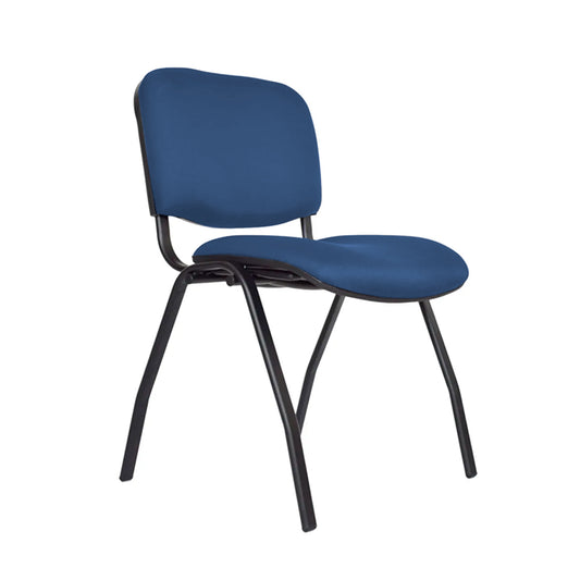 Silla Interlocutora Eventos Tapizada  azul
