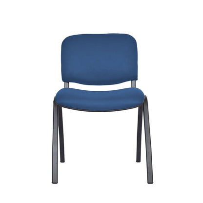 Silla Interlocutora Eventos Tapizada  azul