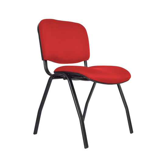 Silla Interlocutora Eventos Tapizada  rojo