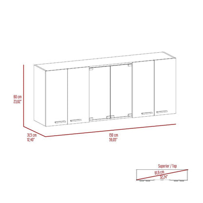 Gabinete Superior Frillo 150 Wengue 150 Cm