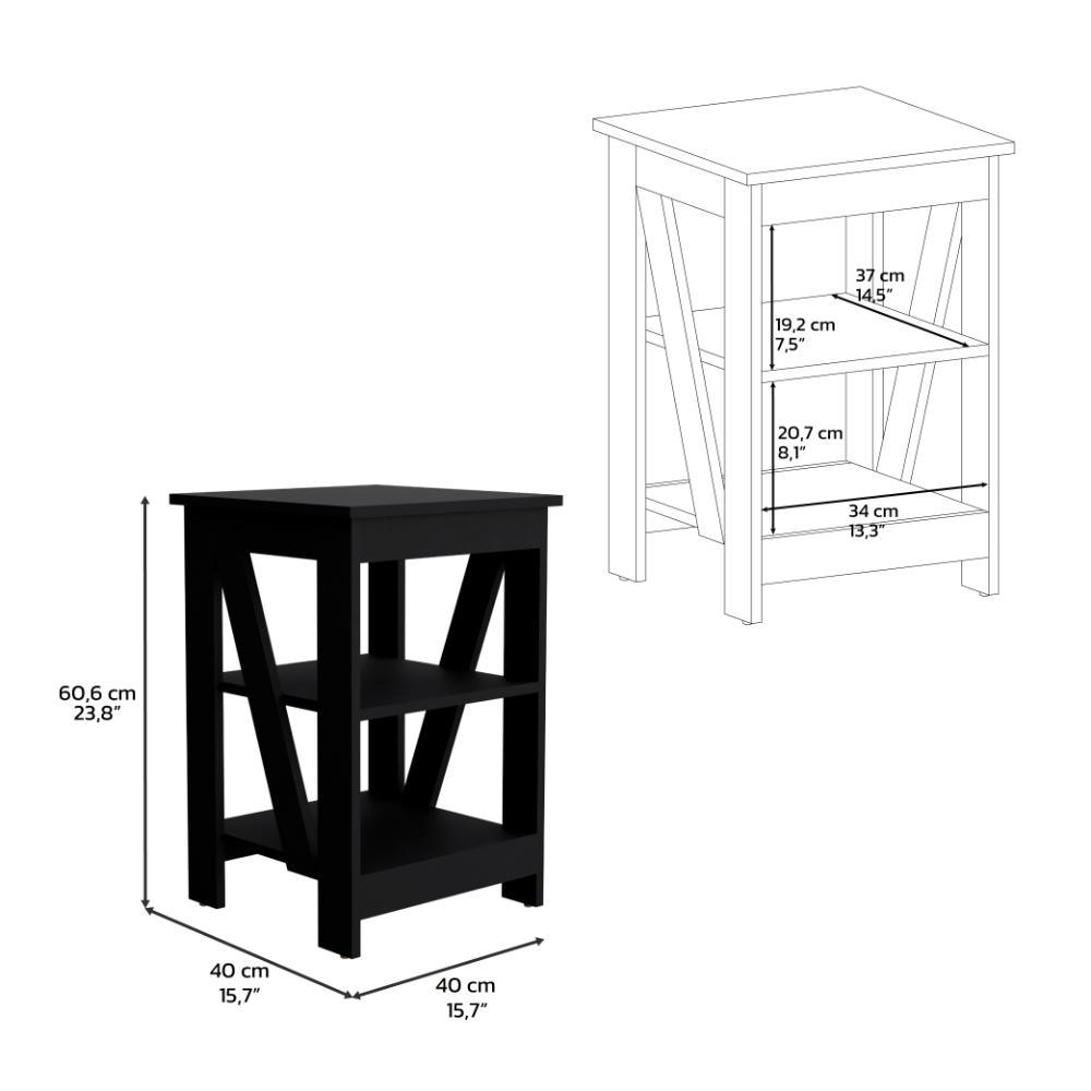 Mesa Auxiliar Toylar Wengue